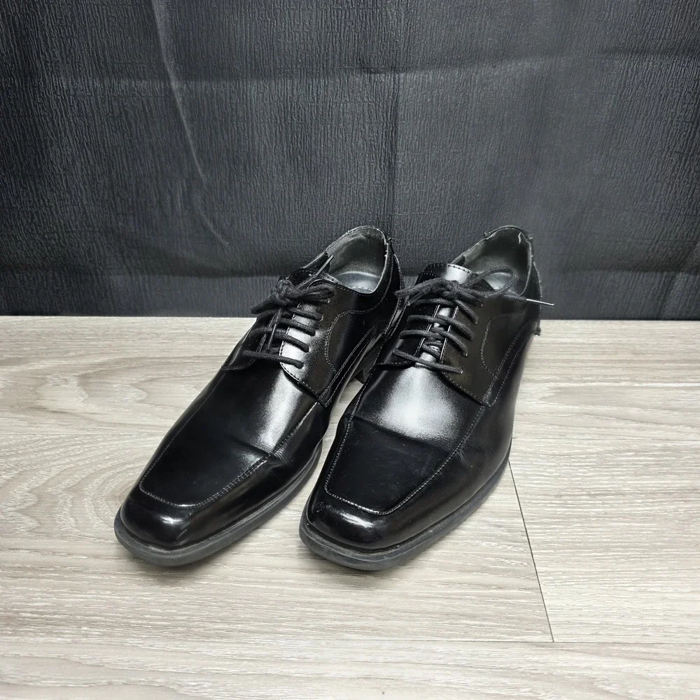 Stacy Adams CALHOUN Men's Black 20117-001 Lace Up‎ Casual Dress Shoes Size 9.5M